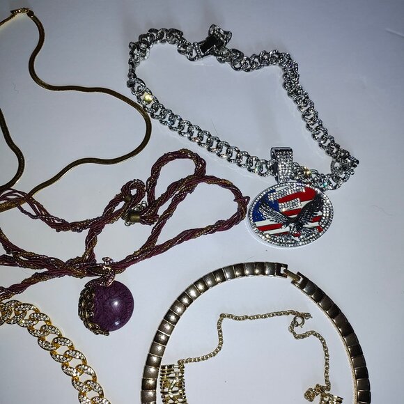 Liquidation lot of 7 necklaces - Picture 6 of 7